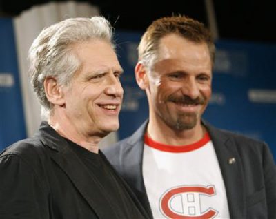 Viggo Mortensen & David Cronenberg at Toronto 2007. Reuters photo by Mario Anzuoni.
